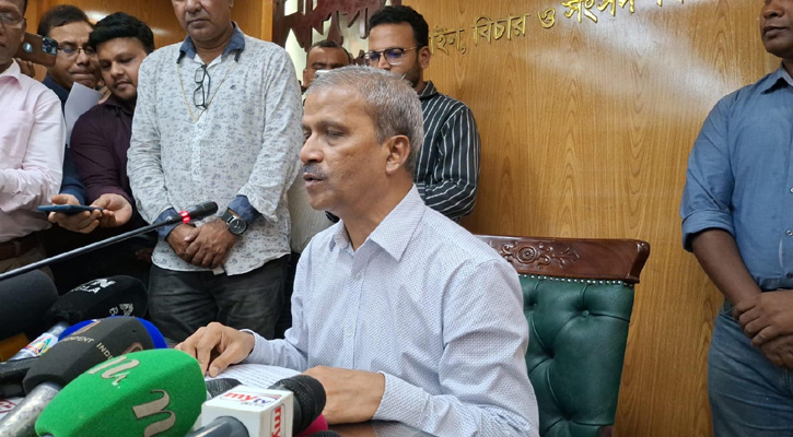 বেইল বন্ড জমা দিতে চালু হচ্ছে সফটওয়্যার: আইন উপদেষ্টা